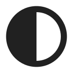 Dark Theme SVG Icon